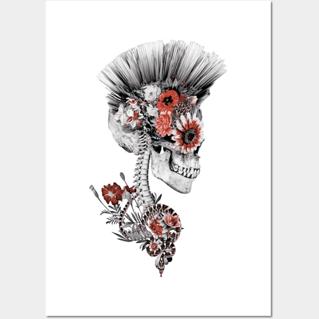 MOMENTO MORI PUNK Wall Art by rizapeker